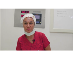 We performed vaginal aesthetics on our 39-year-old female patient.
